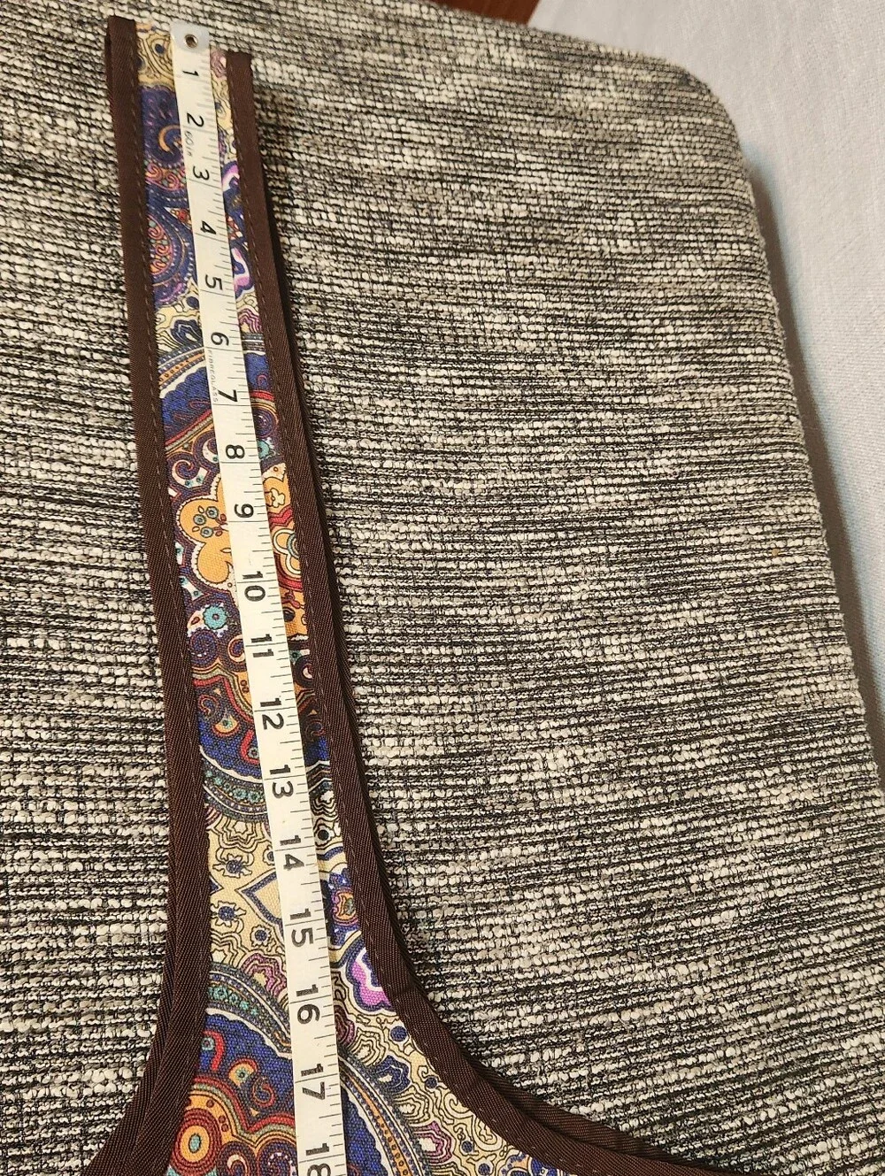 Ewedoos Yoga Mat Bag Outside Pocket Paisley Boho Carnival